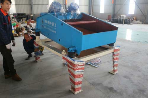 脫水篩發貨現場