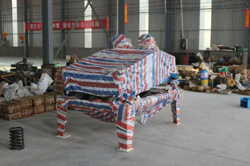 脫水篩發貨現場圖